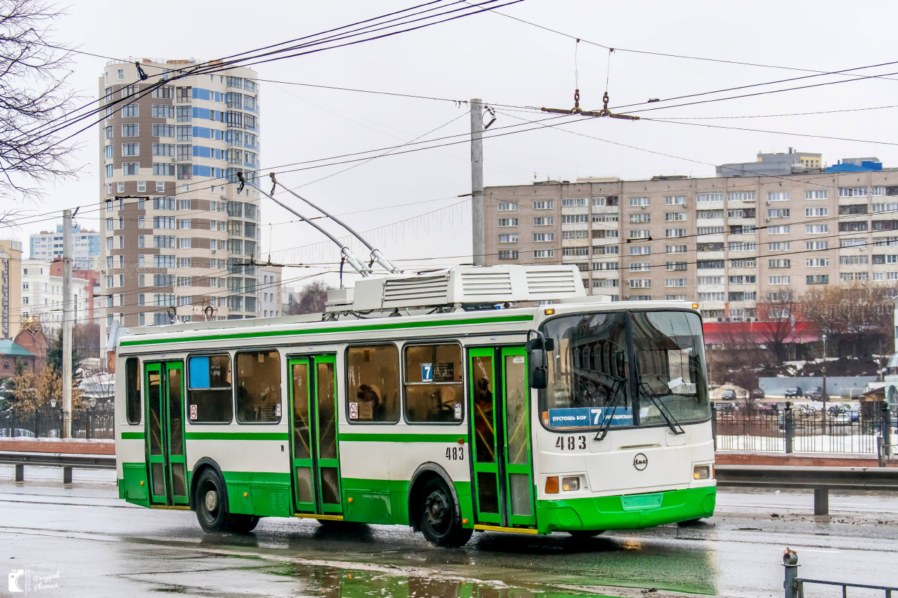 Иваново, ЛиАЗ-5280 № 483