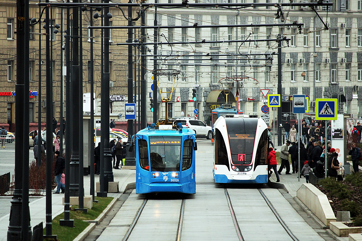 Москва, 71-623-02 № 30329; Москва, 71-931М «Витязь-М» № 31196