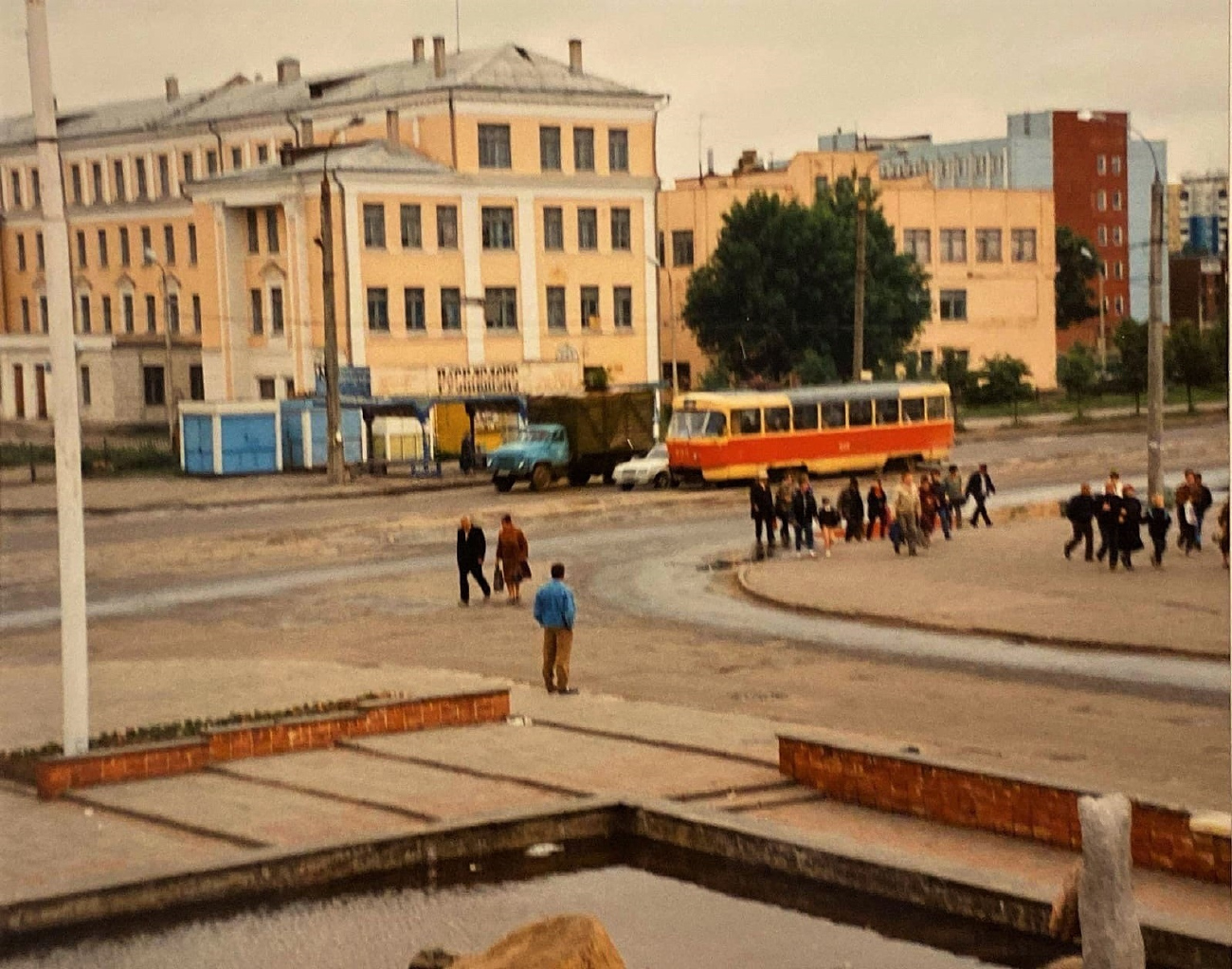 Тверь — Тверской трамвай в 1990-е гг.; Тверь — Трамвайные линии: Центральный район