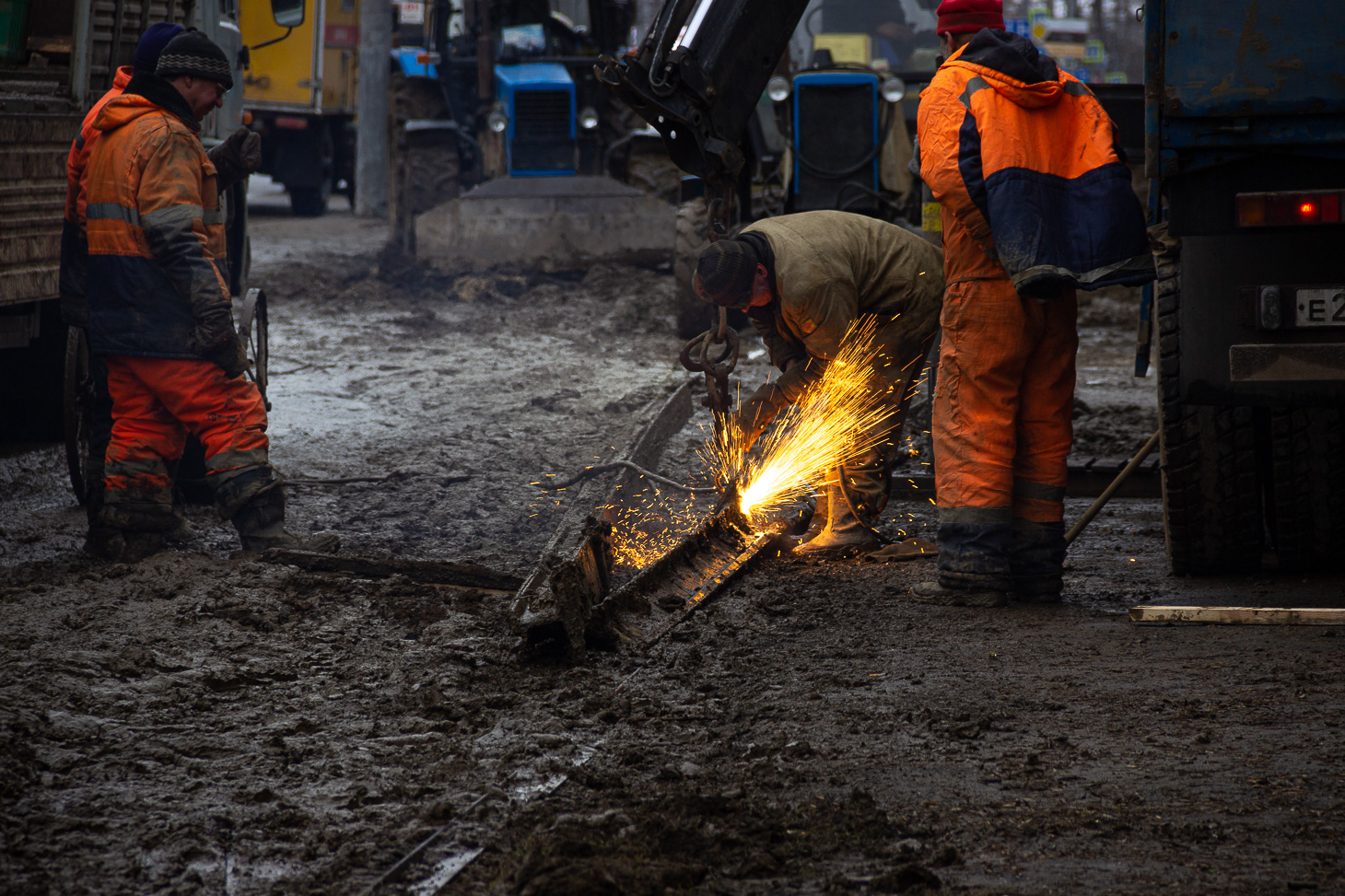 Tula — Rail repair