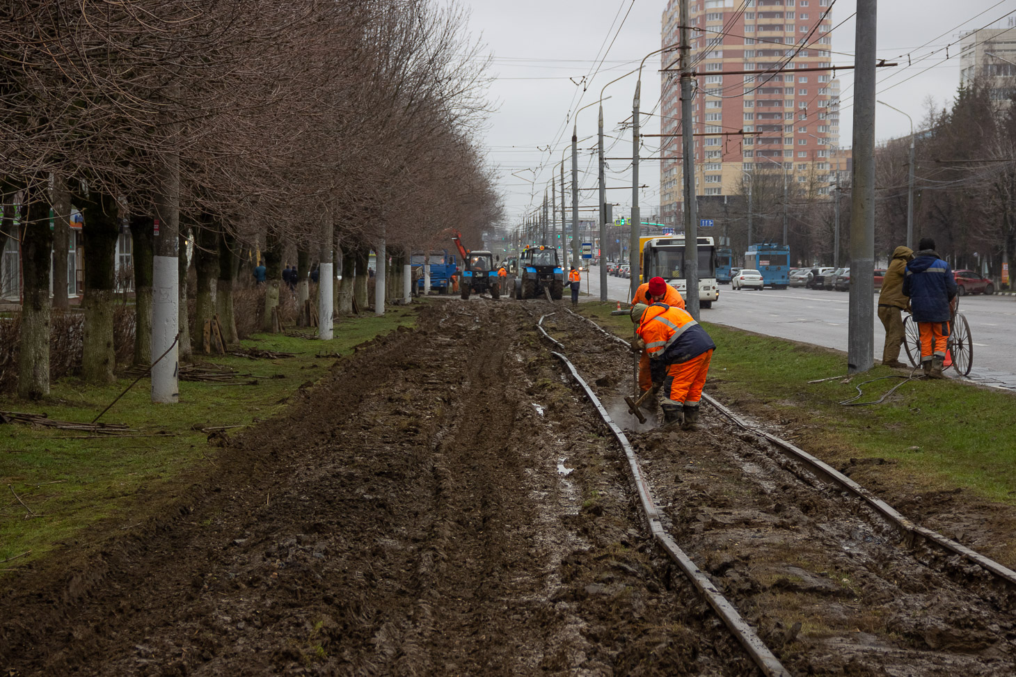 Tula — Rail repair