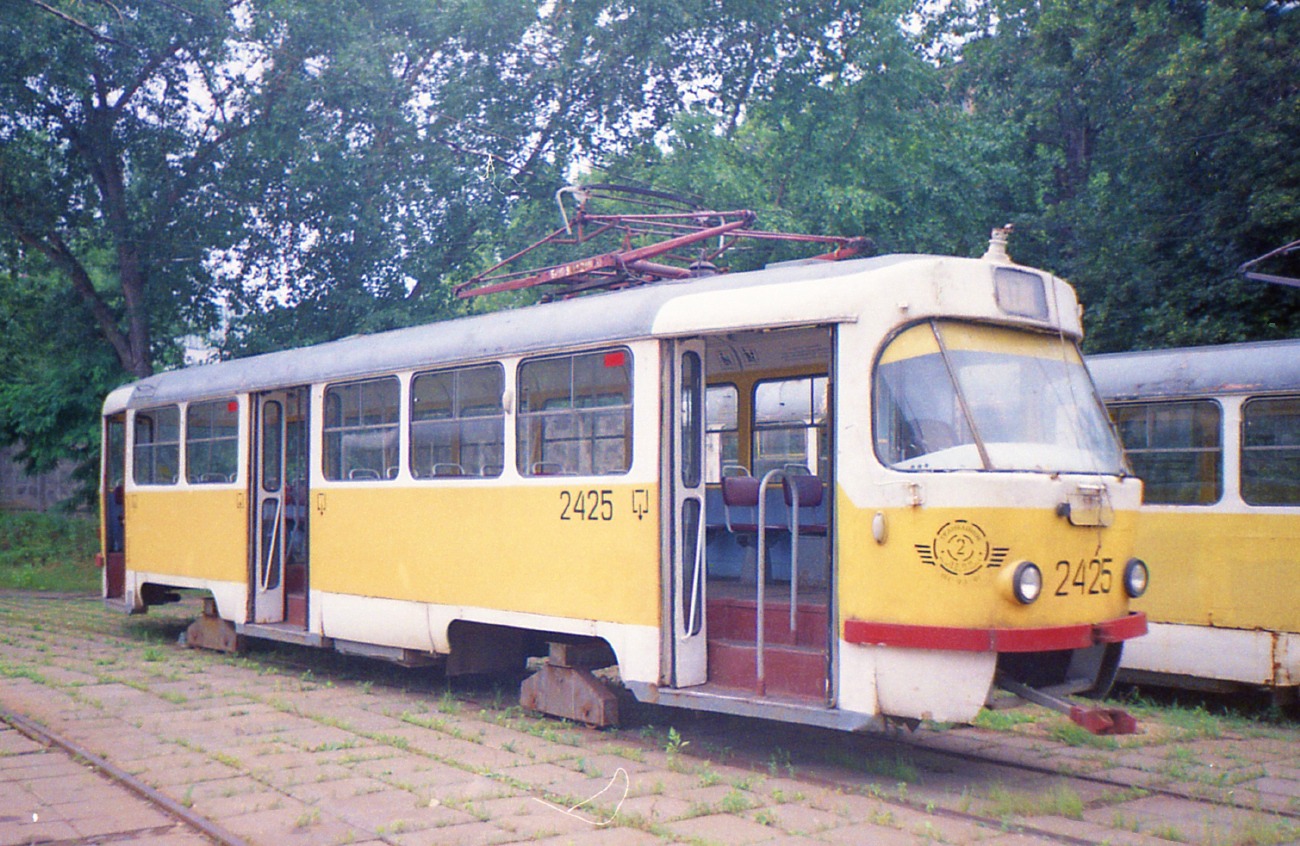 Москва, Tatra T3SU № 2425