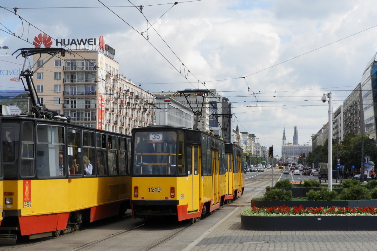 Варшава, Konstal 105Na № 1219