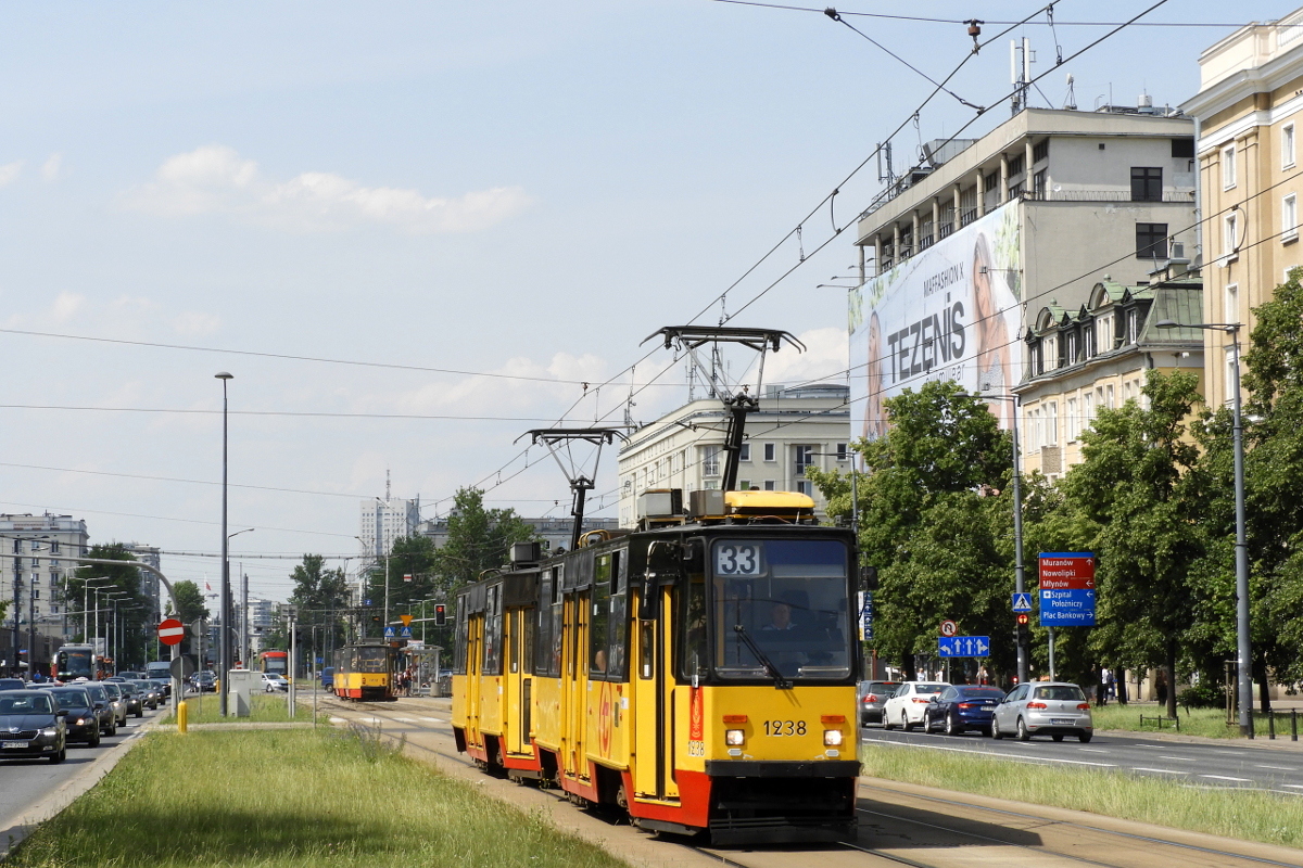 Варшава, Konstal 105Na № 1238