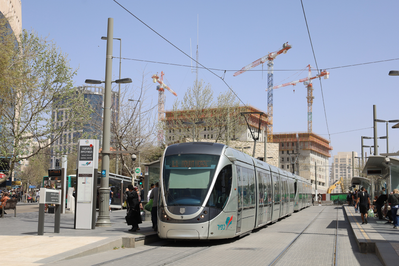 Иерусалим, Alstom Citadis 302 № 09