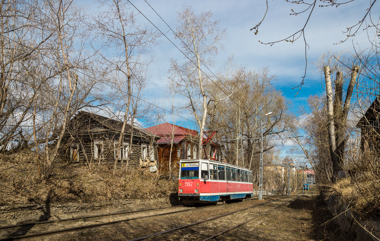 Томск, 71-605 (КТМ-5М3) № 287