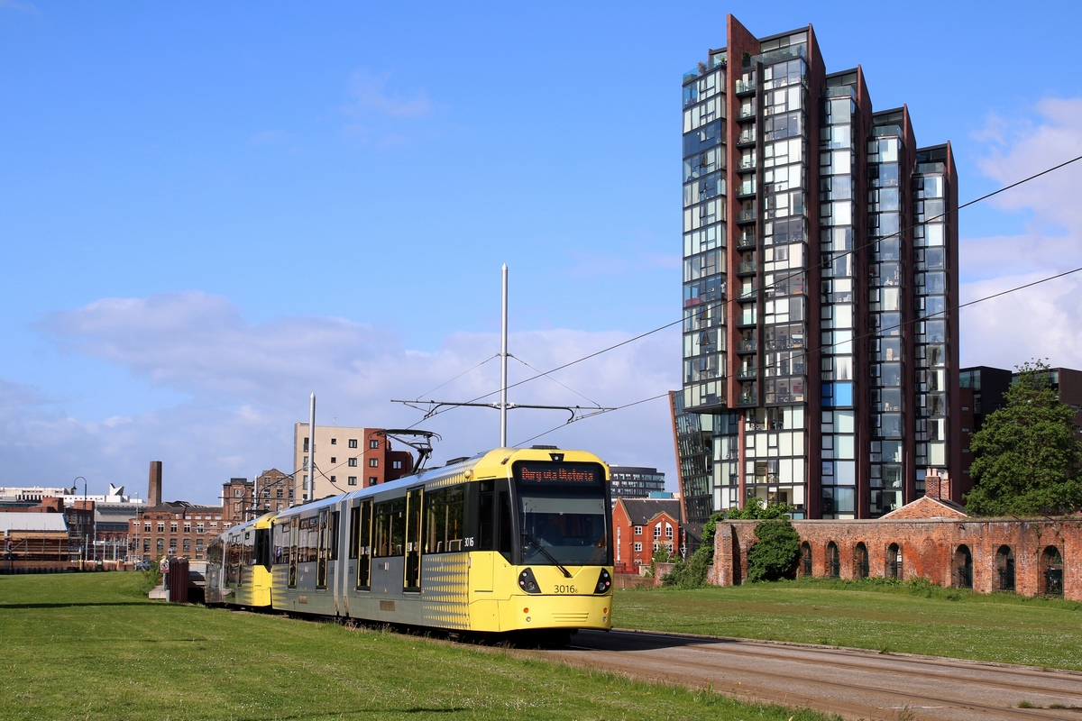 Манчестер, Bombardier M5000 № 3016