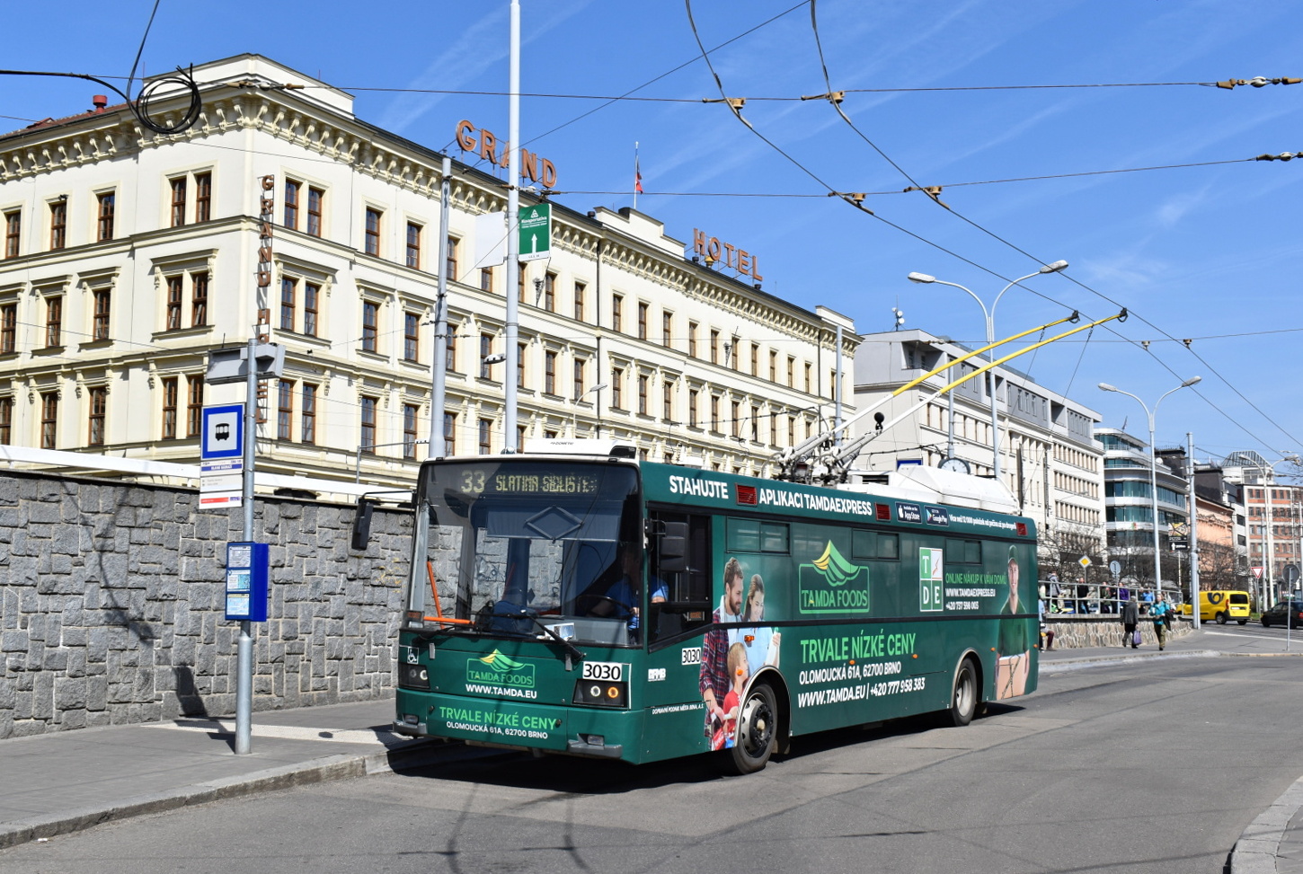 Брно, Škoda 21Tr № 3030