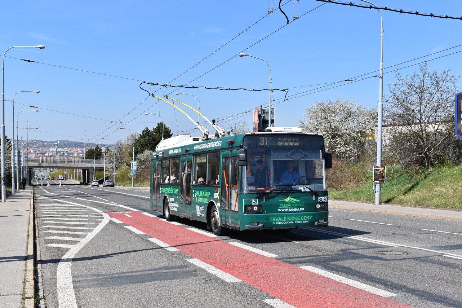 Брно, Škoda 21Tr № 3030