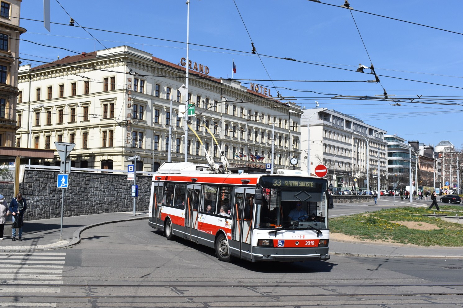 Брно, Škoda 21Tr № 3019