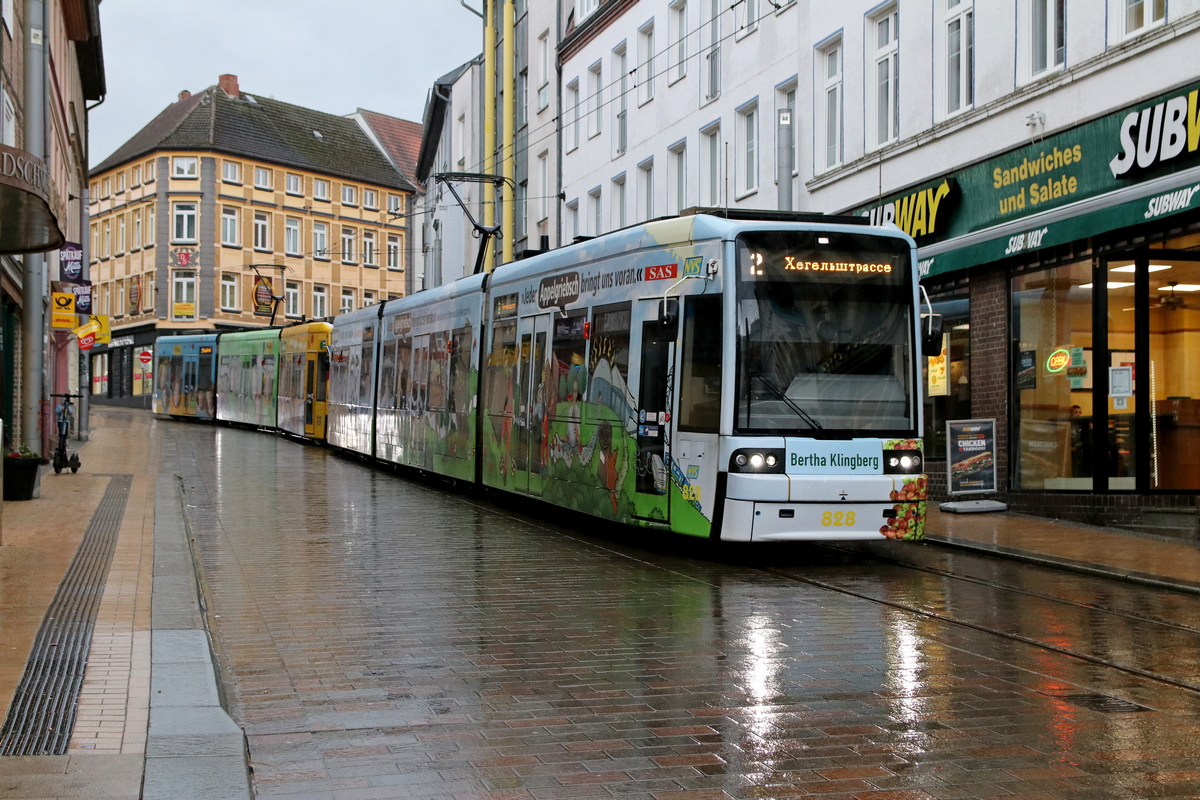 Шверин, Bombardier SN2001 № 828