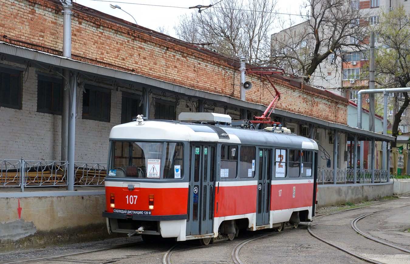 Краснодар, Tatra T3SU КВР ТМЗ № 107