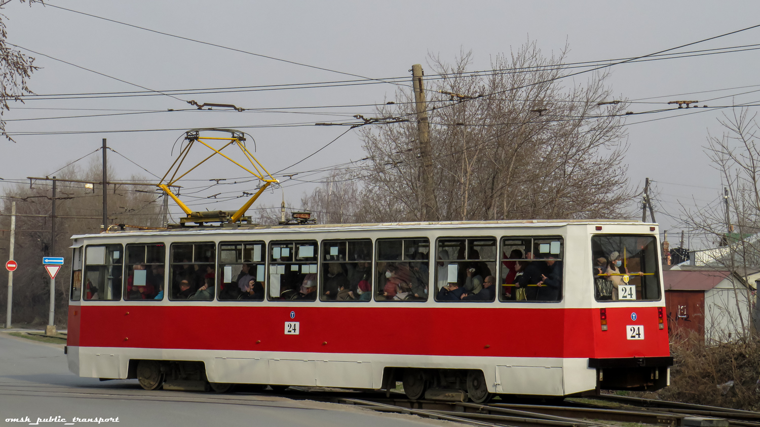 Омск, 71-605ЭП № 24 Омск, 71-605ЭП № 24