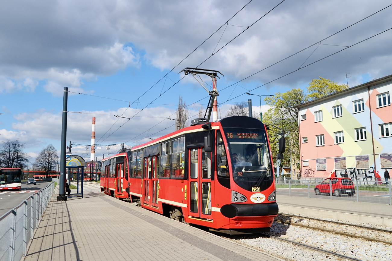 Верхнесилезская агломерация, Konstal 105N-HF11AC № 726