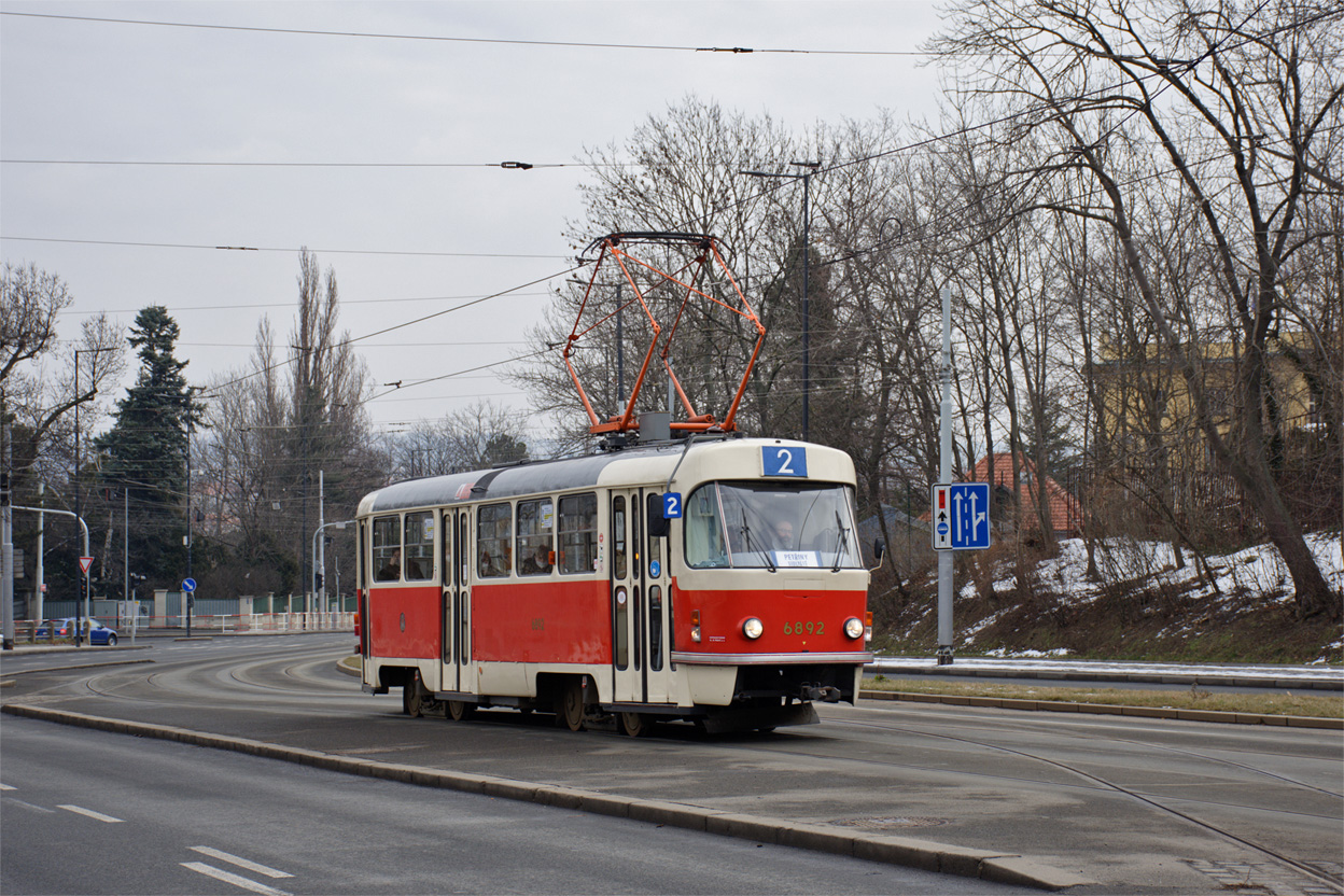 Prague, Tatra T3 Br. 6892
