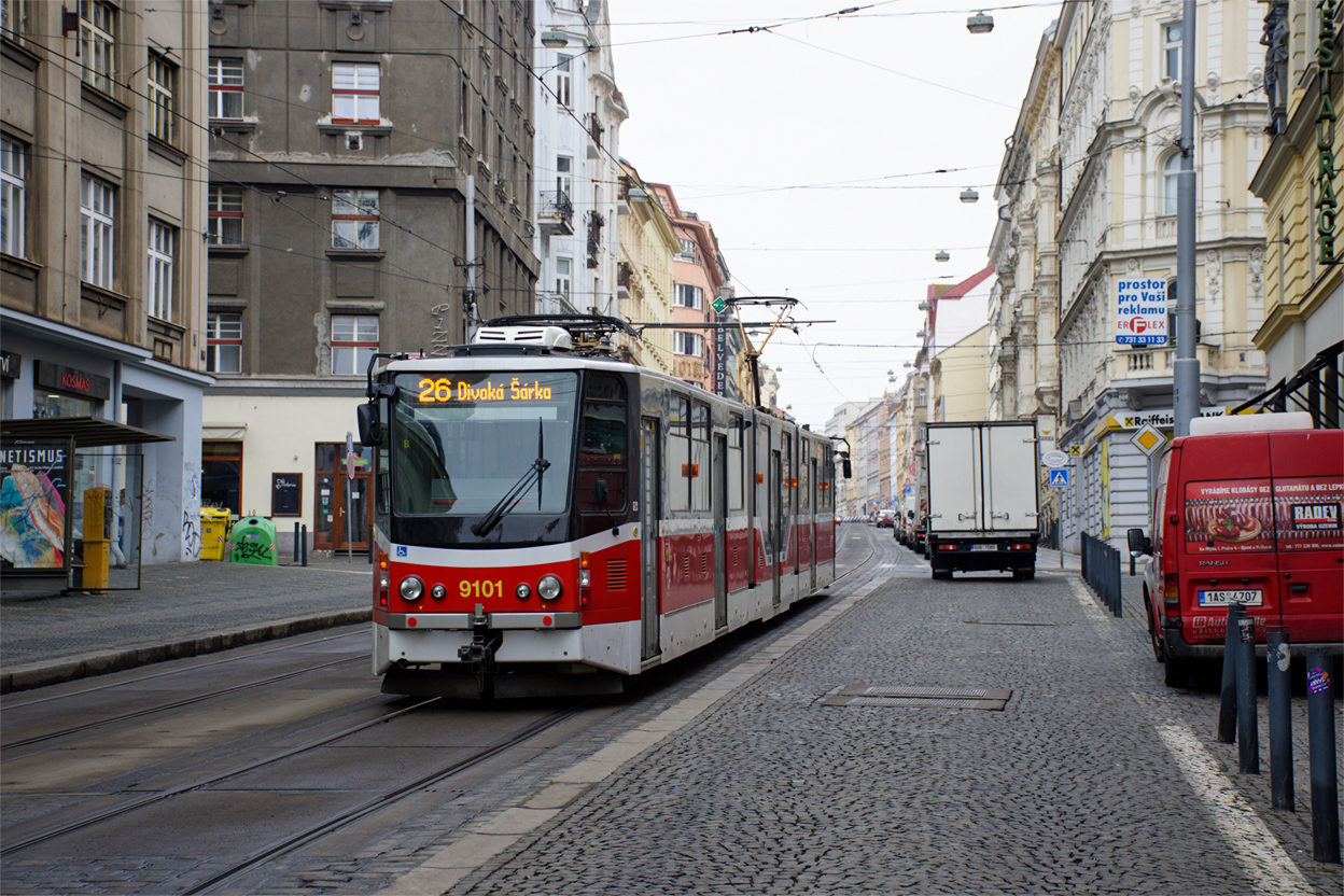 Прага, Tatra KT8D5R.N2P № 9101