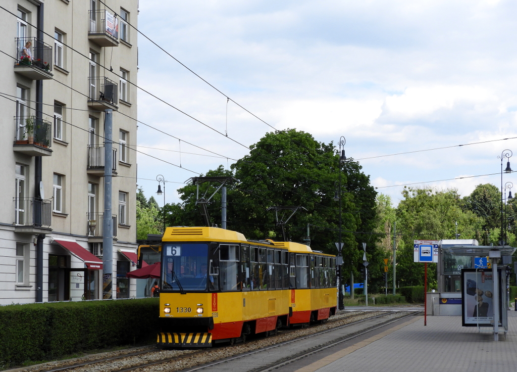 Варшава, Konstal 105Na № 1330