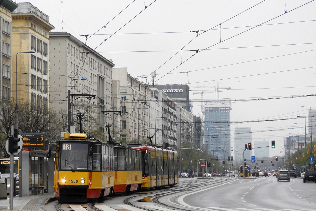 Варшава, Konstal 105Na № 1256