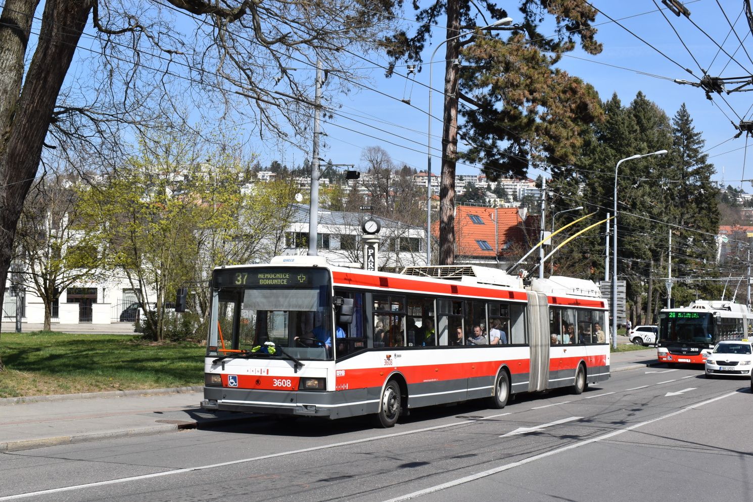 Брно, Škoda 22Tr № 3608