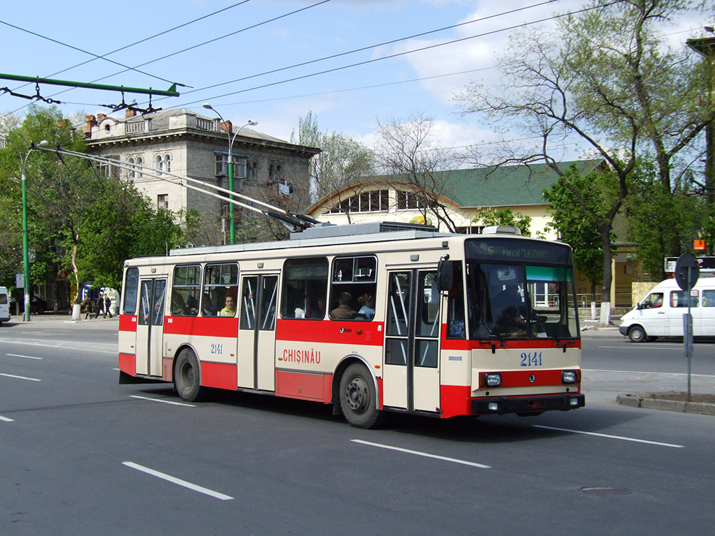 Кишинёв, Škoda 14TrDT/6M № 2141