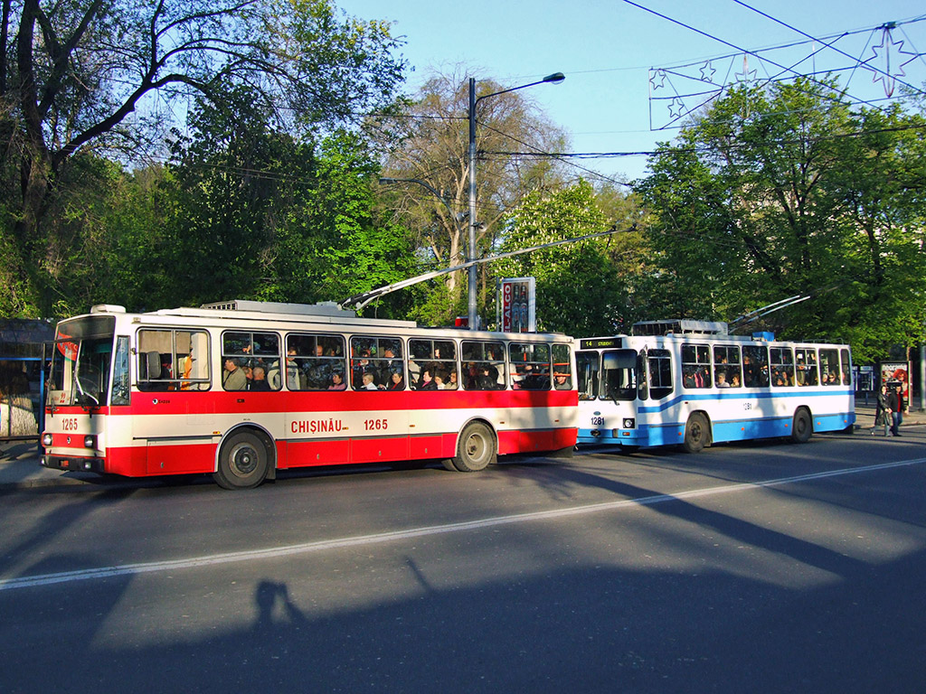 Кишинёв, Škoda 14TrDT/6M № 1265