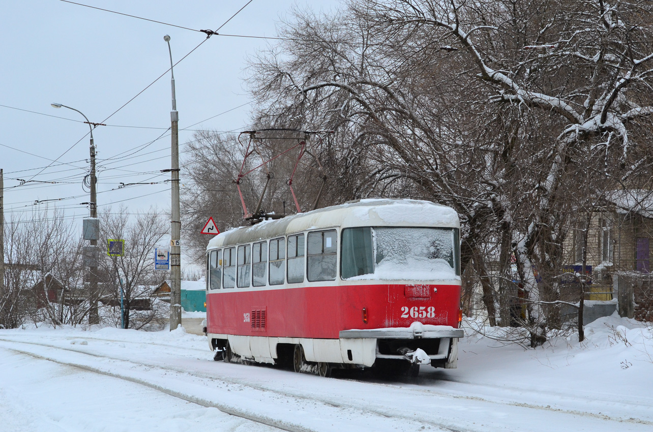 Volgograd, Tatra T3SU (2-door) Nr. 2658