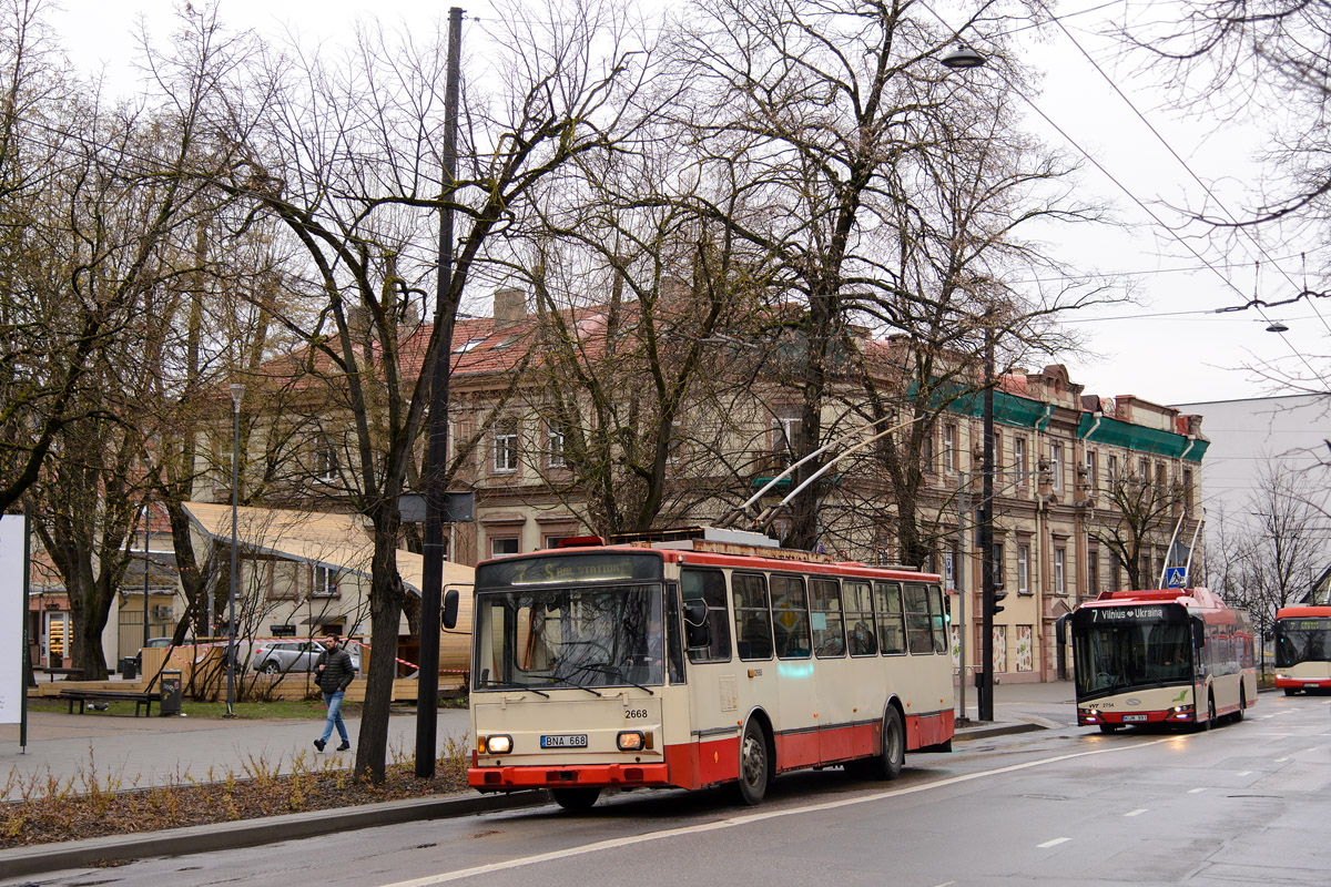 Вильнюс, Škoda 14Tr17/6M № 2668; Вильнюс — Проишествия, ДТП, поломки