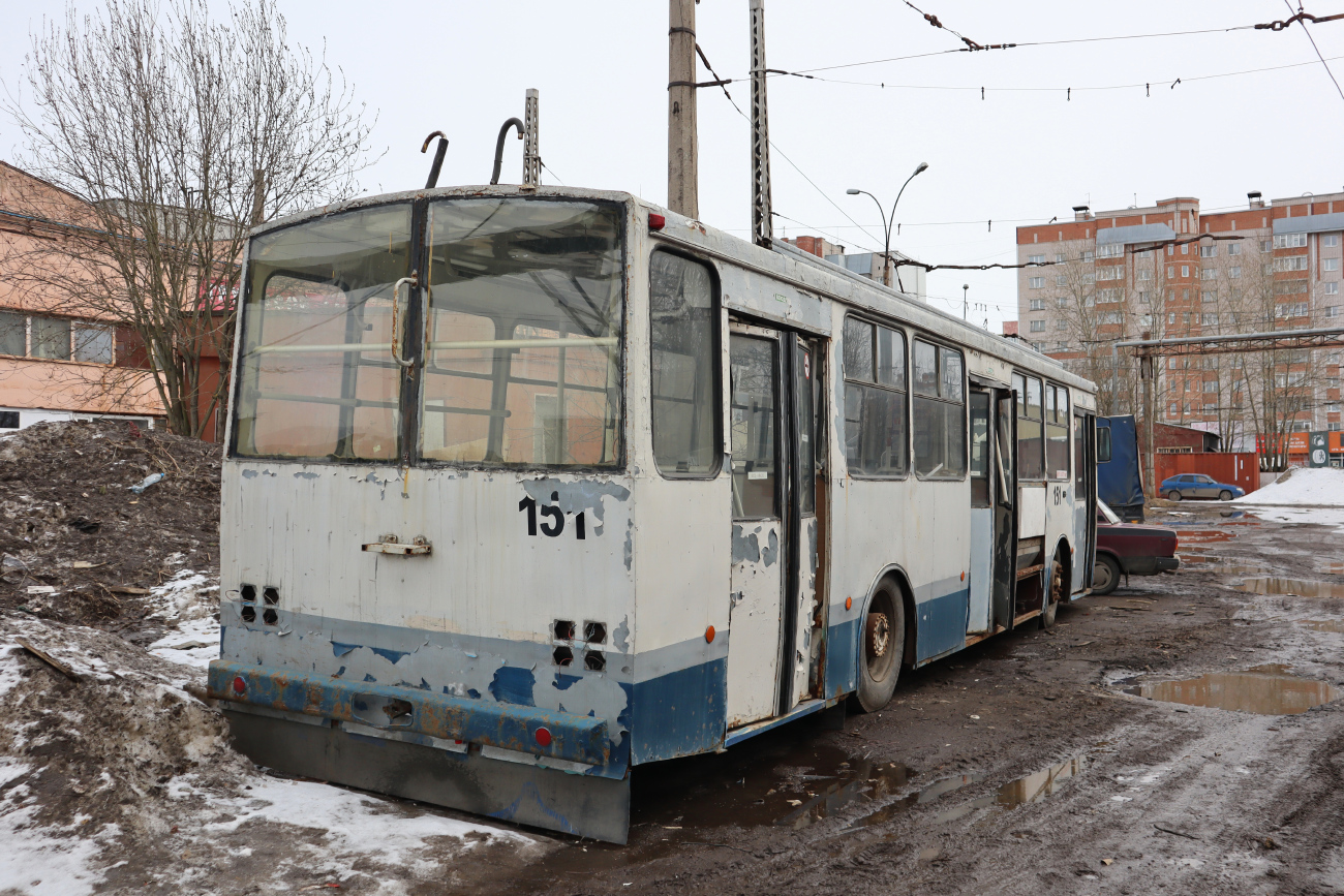 Вологда, Škoda 14TrM (ВМЗ) № 151