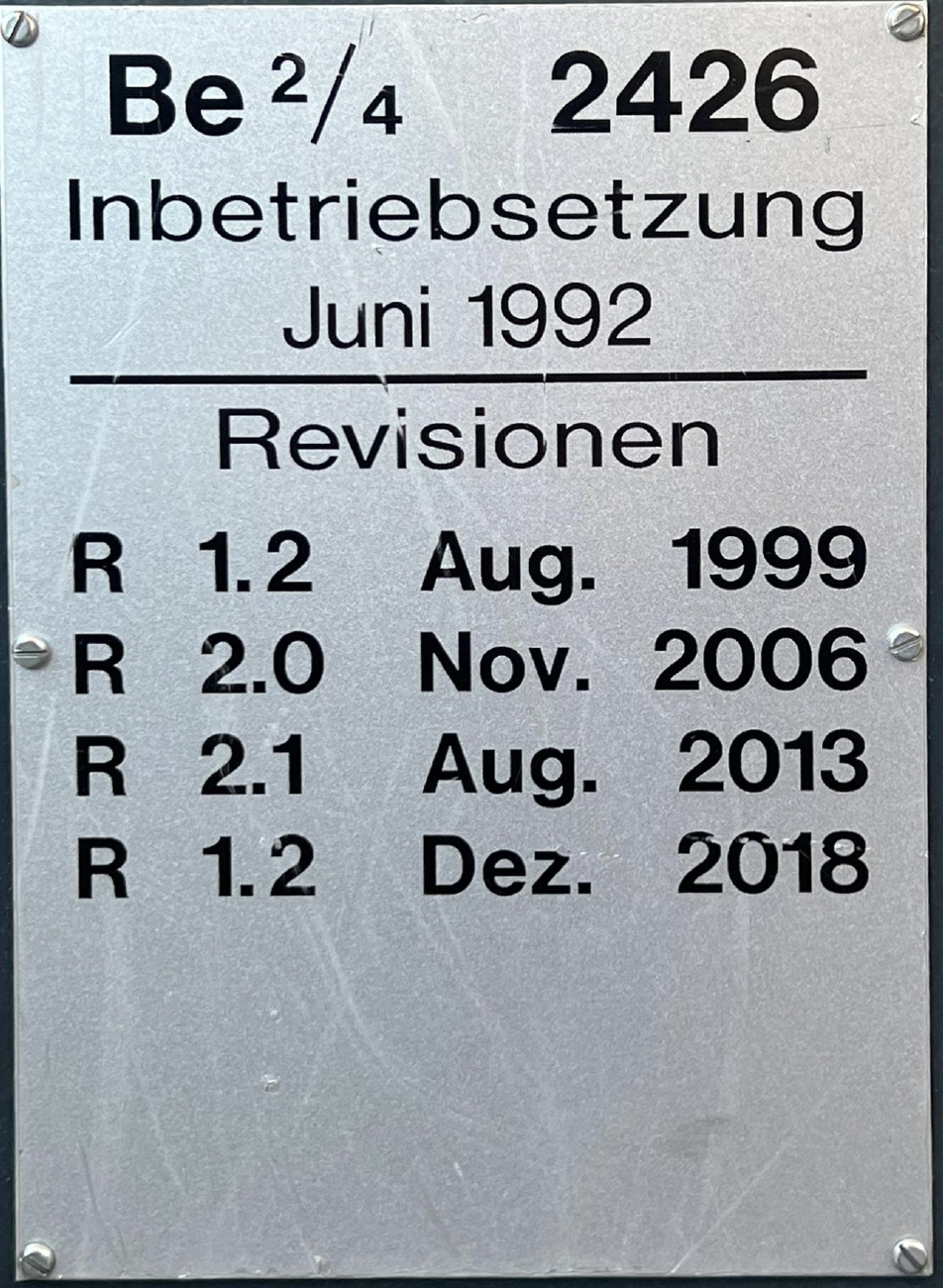 Цюрих, SWP/SIG/ABB Be 2/4 "Tram 2000 Pony" № 2426