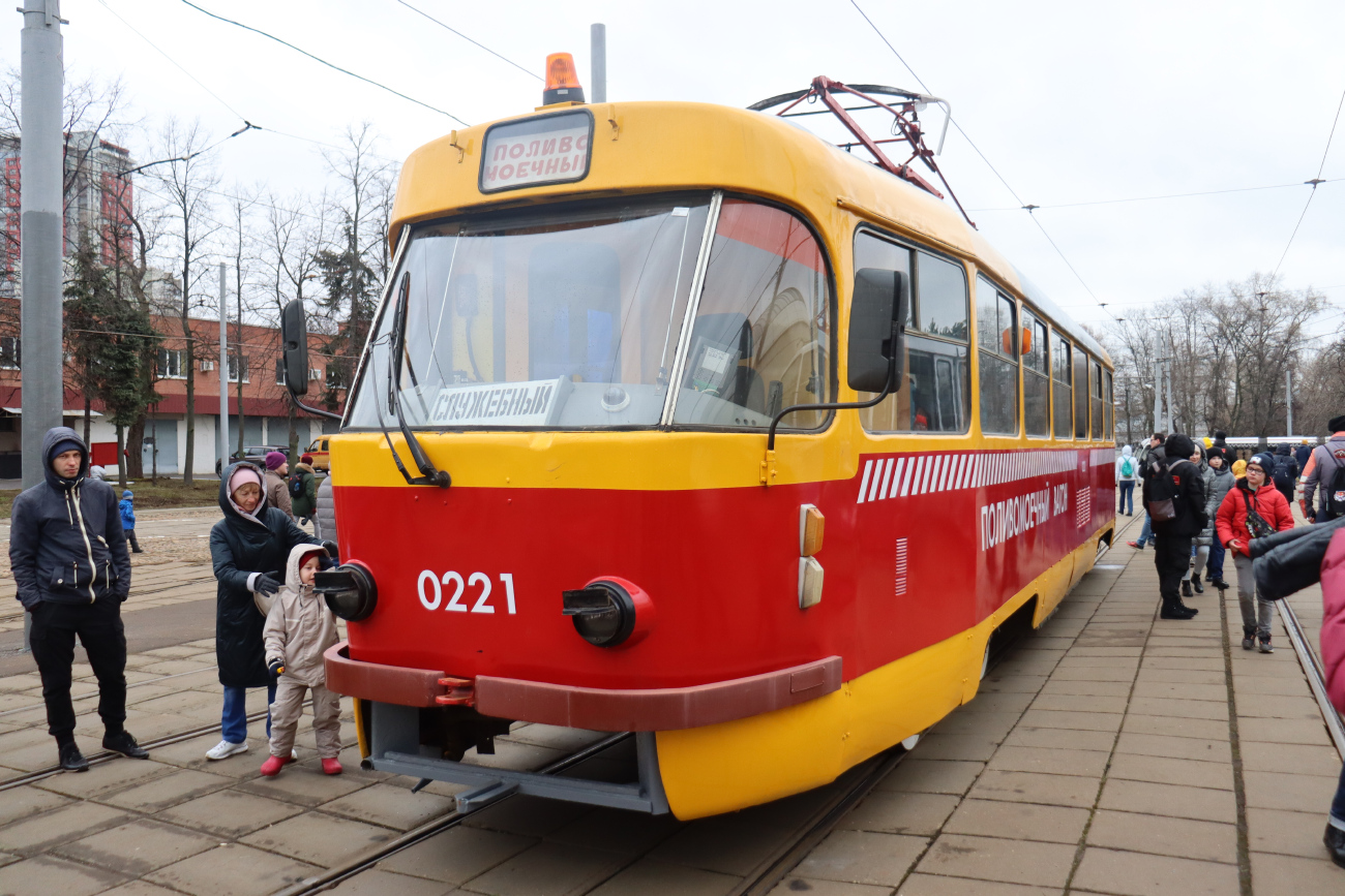 Москва, Tatra T3SU № 0221