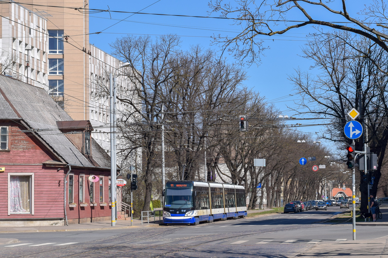 Рига, Škoda 15T1 ForCity Alfa Riga № 58011