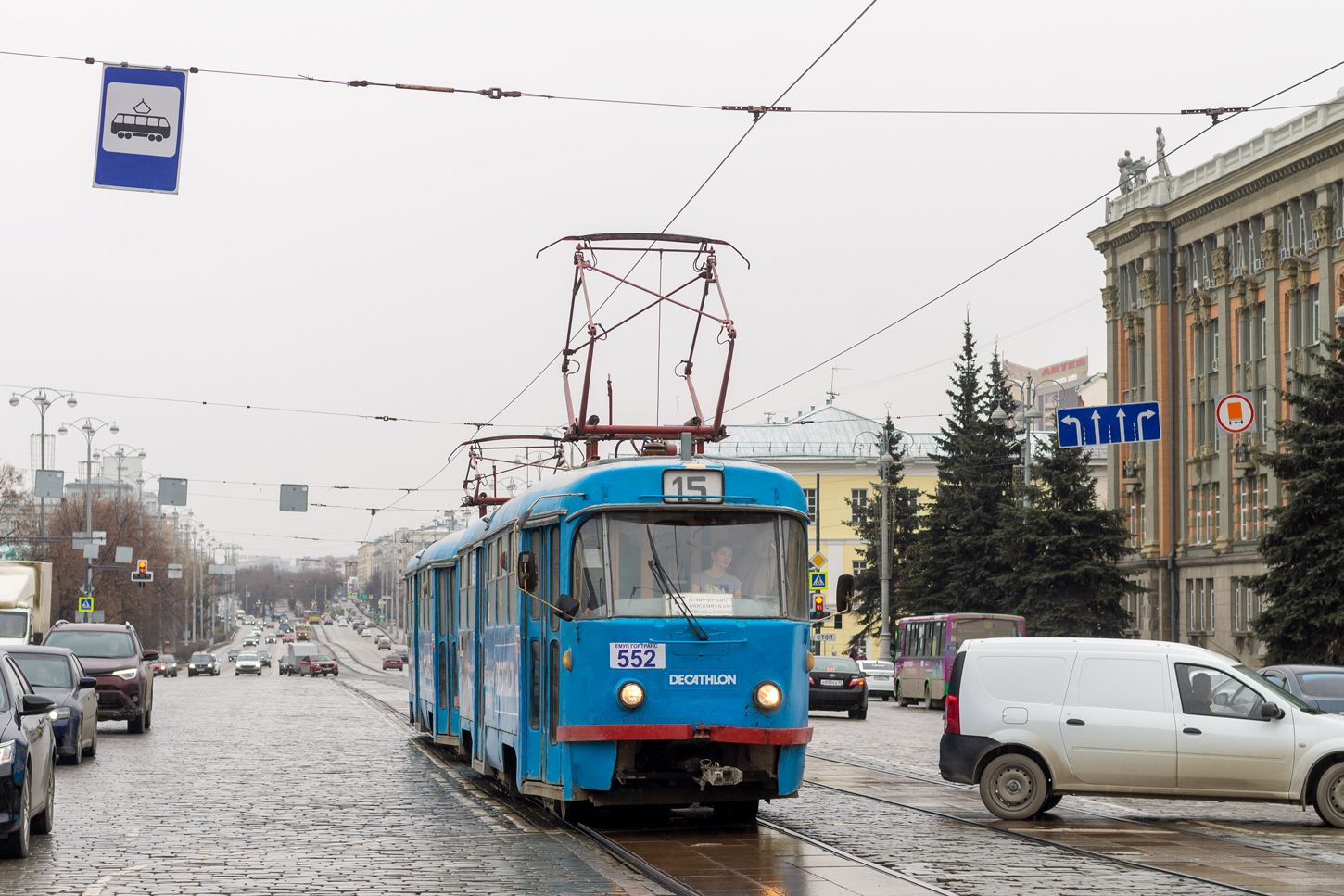 Екатеринбург, Tatra T3SU № 552