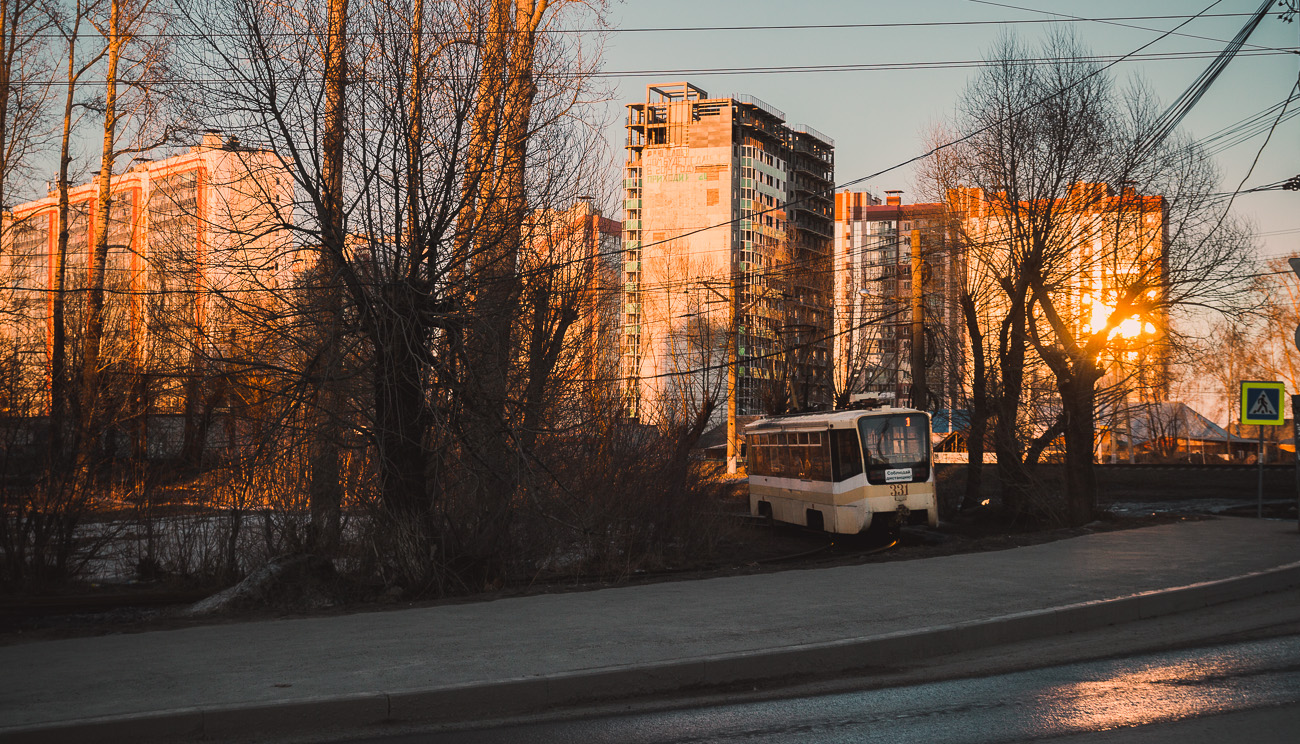 Томск — Трамвайные линии, конечные