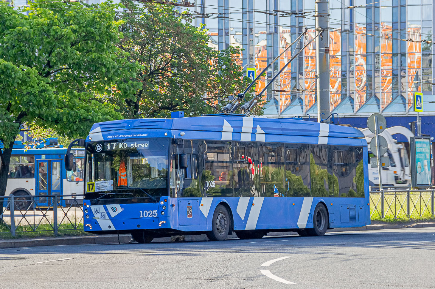Санкт-Петербург, Тролза-5265.08 «Мегаполис» № 1025