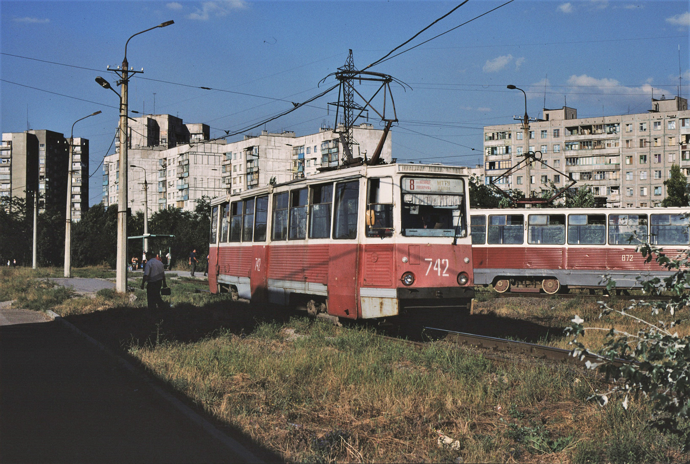 Мариуполь, 71-605 (КТМ-5М3) № 742