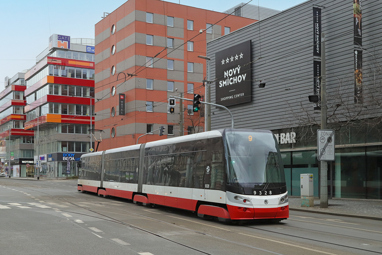 Прага, Škoda 15T4 ForCity Alfa Praha № 9328