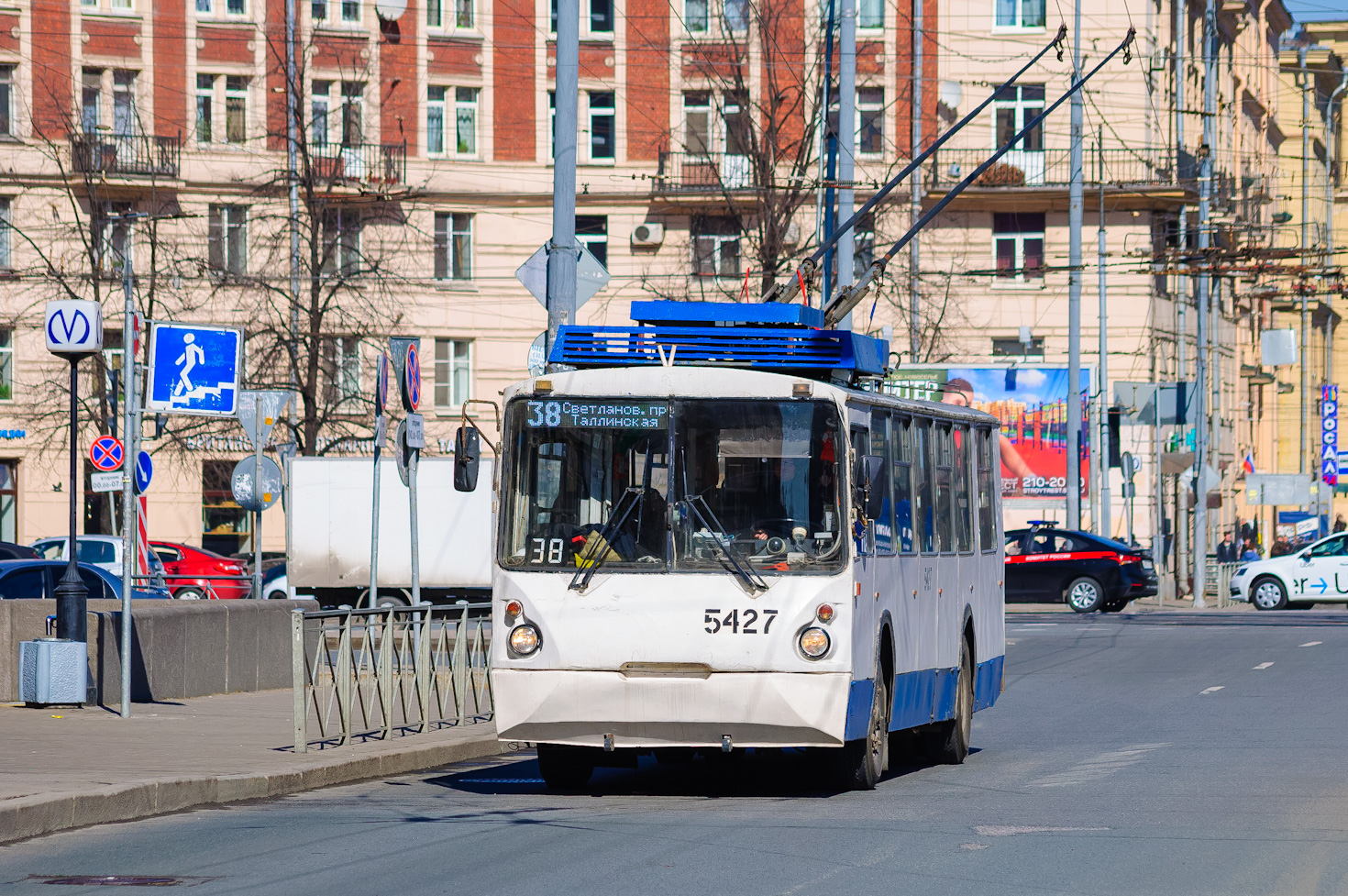 Санкт-Петербург, ВЗТМ-5284.02 № 5427