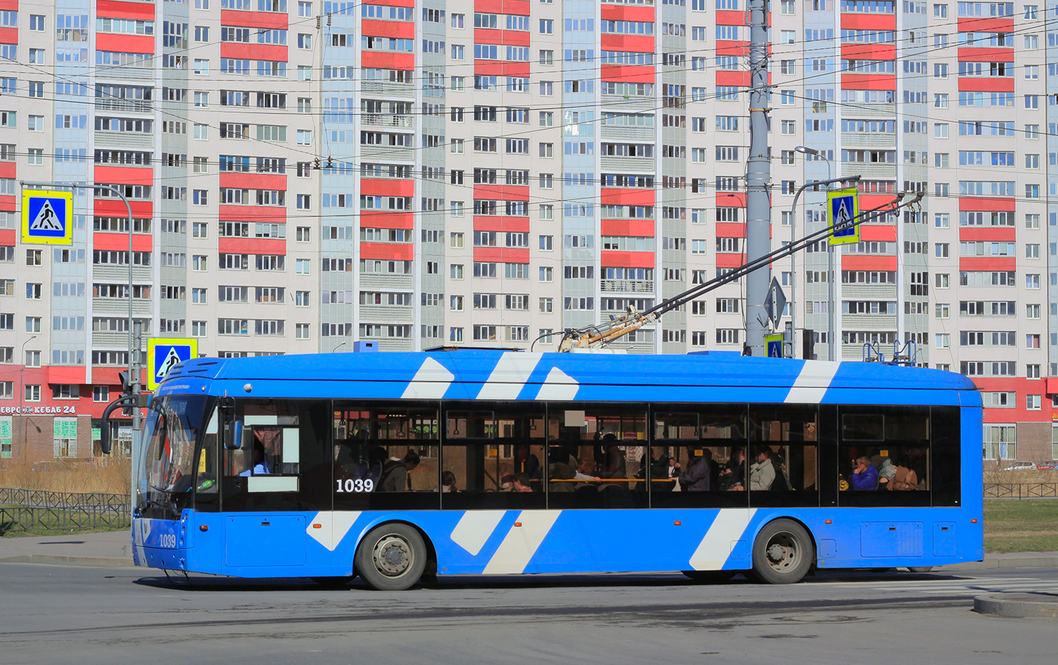 Санкт-Петербург, Тролза-5265.08 «Мегаполис» № 1039