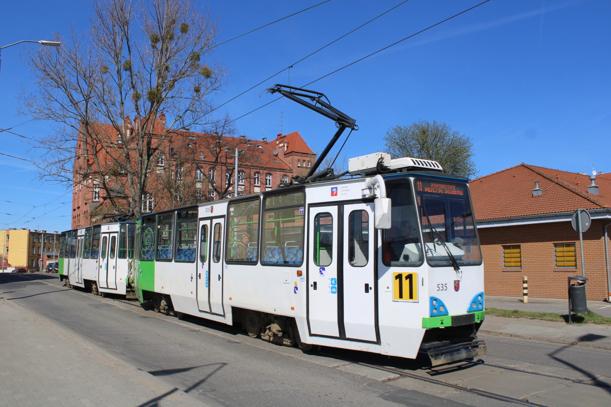 Щецин, Konstal 105Ng/2015 № 535