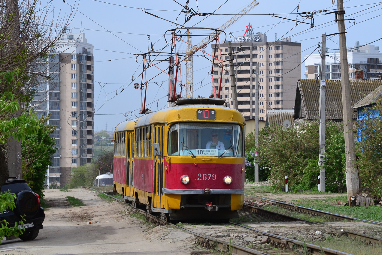 Волгоград, Tatra T3SU (двухдверная) № 2679