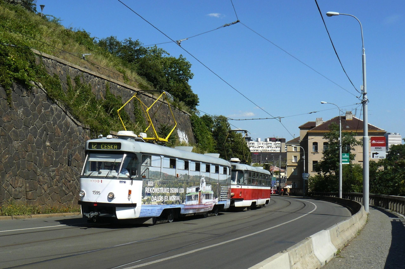 Брно, Tatra T3P № 1595