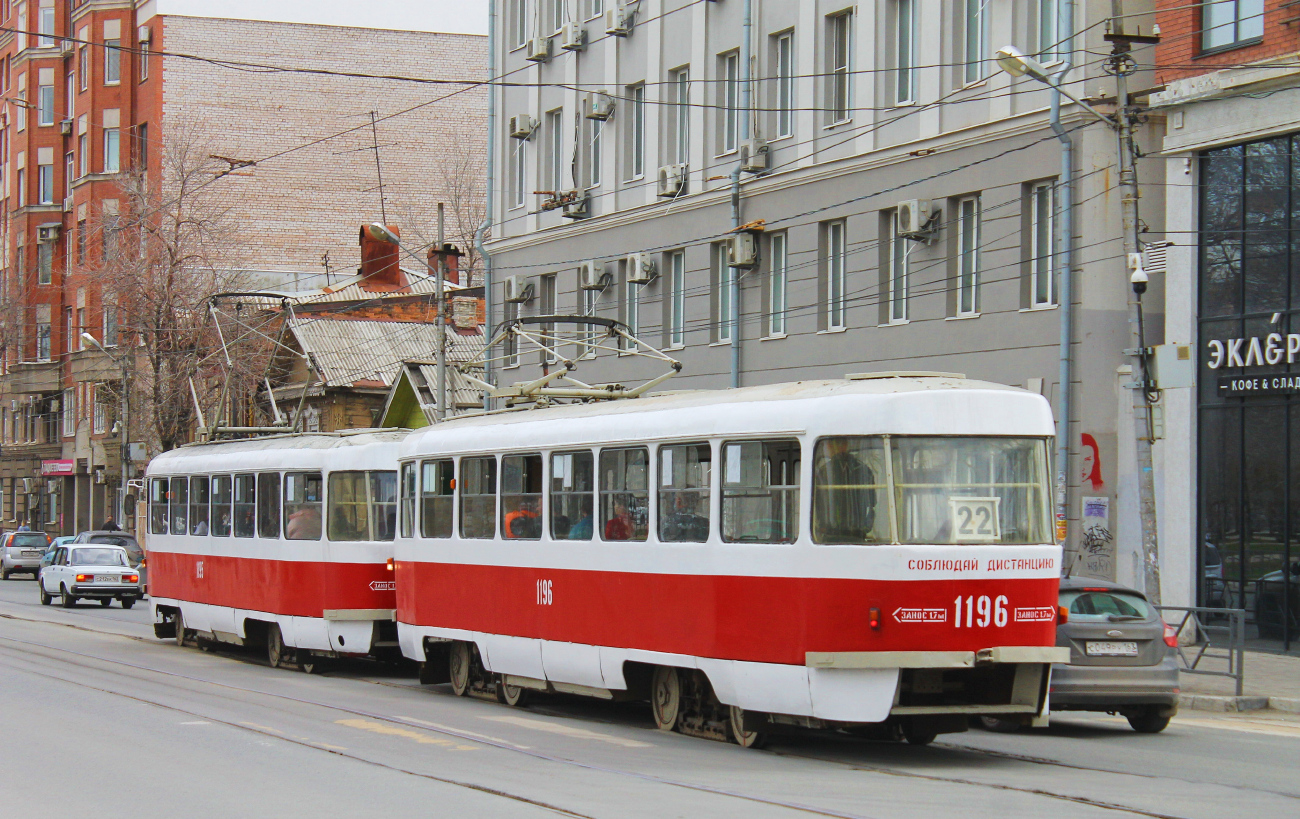 Самара, Tatra T3SU № 1196