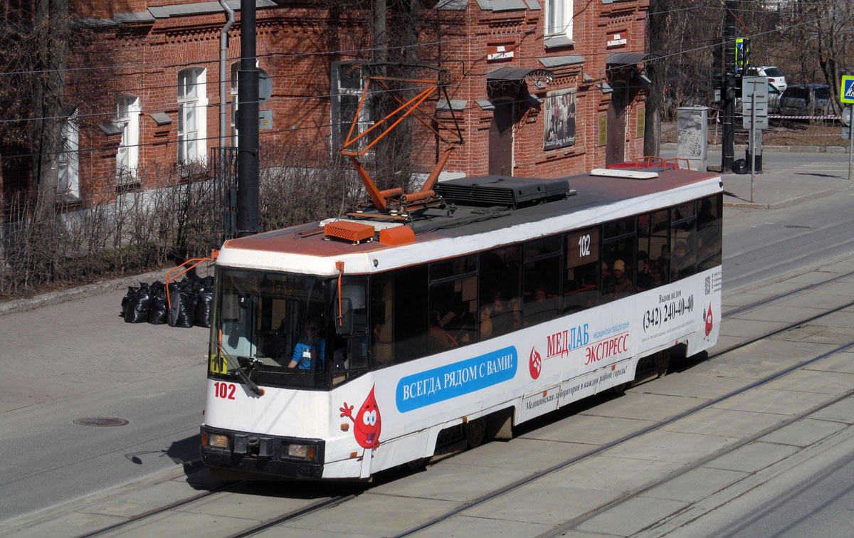 Пермь, БКМ 60102 № 102
