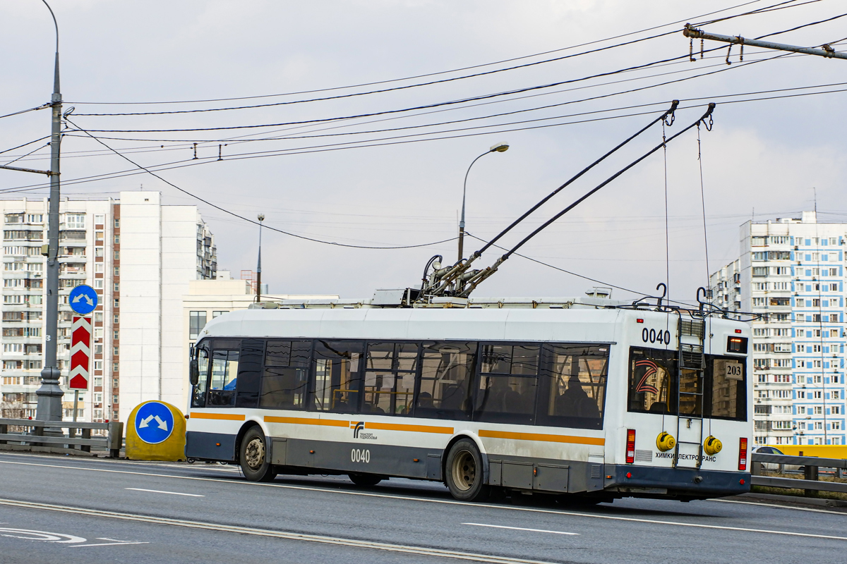 Химки, БКМ 321 № 0040