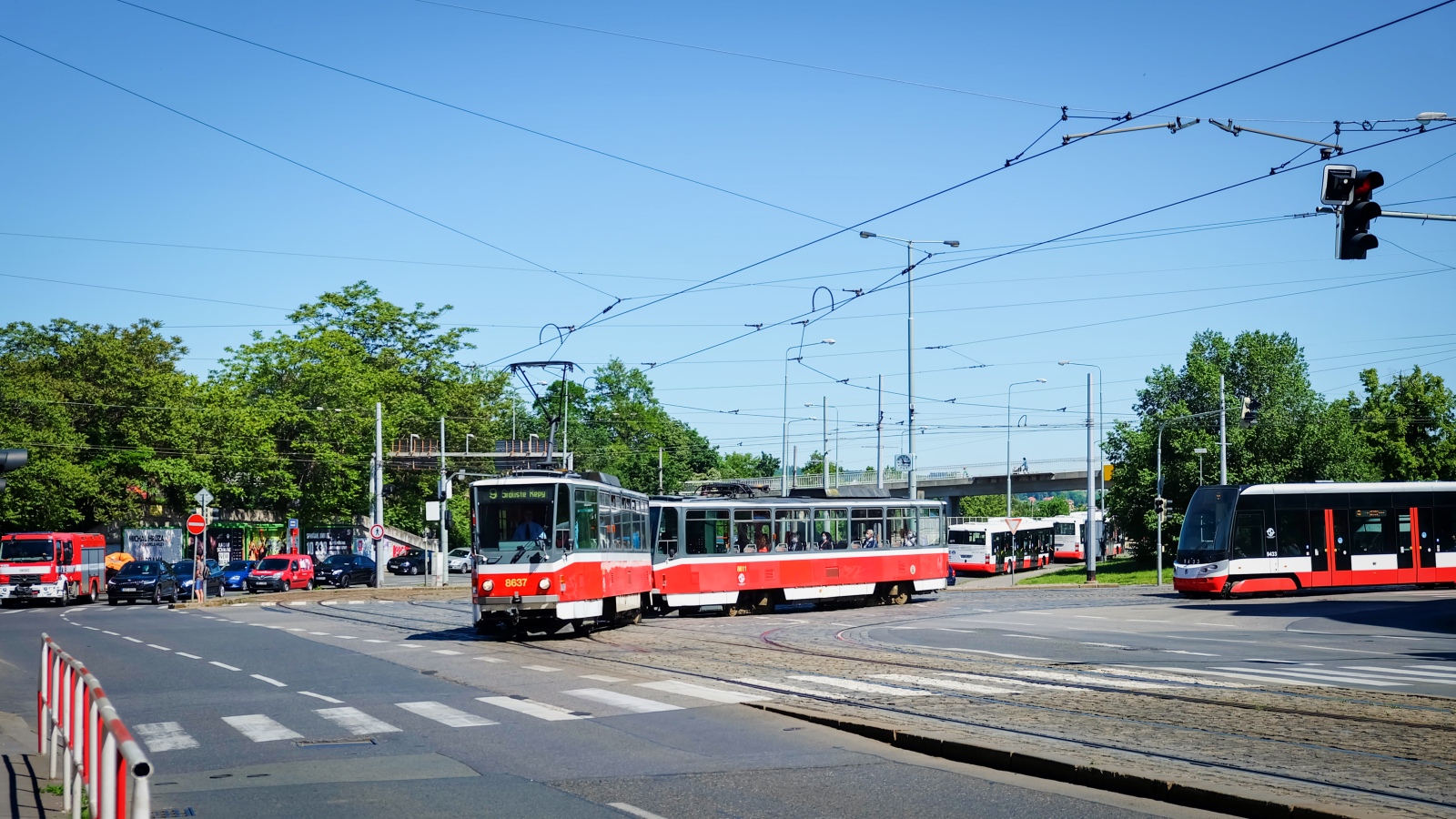 Прага, Tatra T6A5 № 8637
