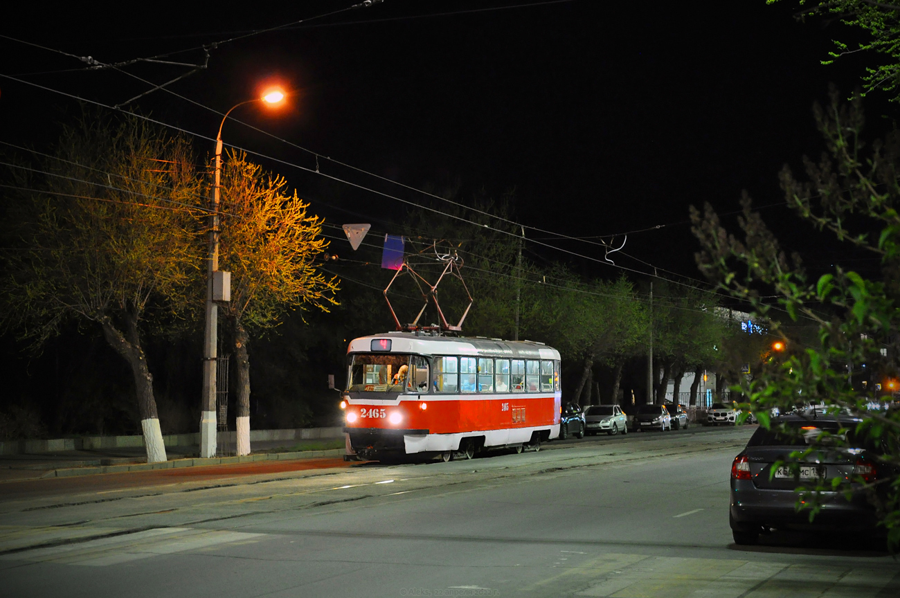 Волгоград, Tatra T3SU (двухдверная) № 2465