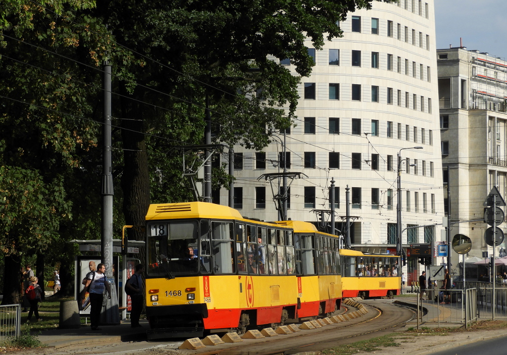 Варшава, Konstal 105Nm № 1468