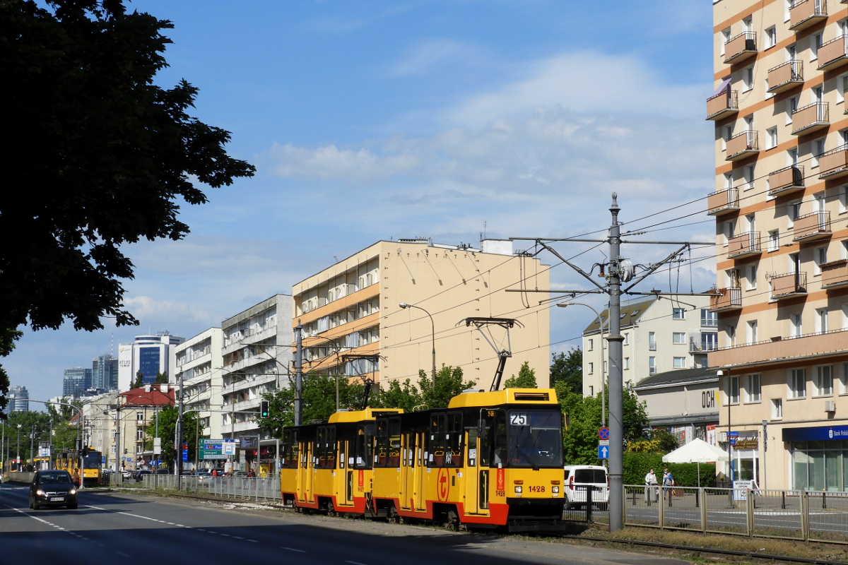 Варшава, Konstal 105Nf № 1428