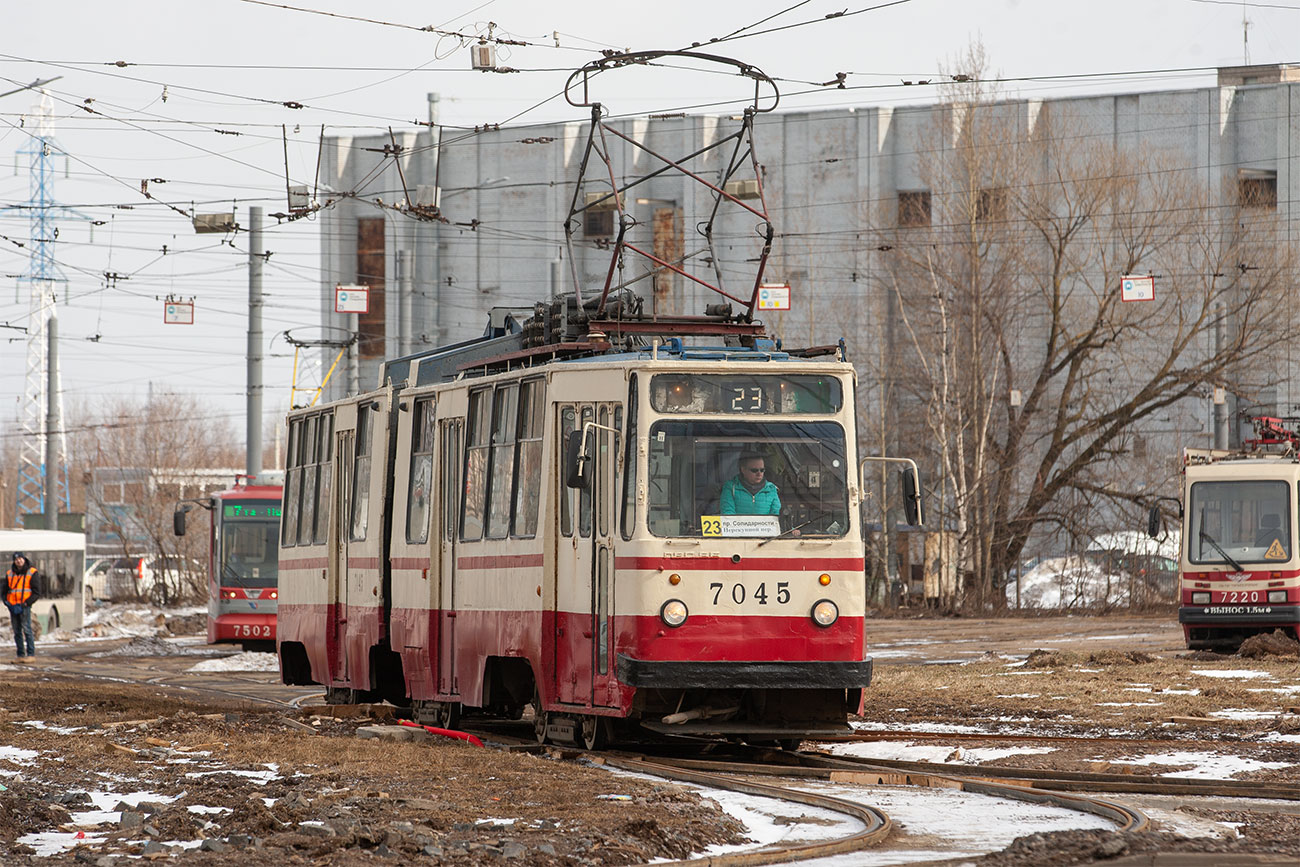Санкт-Петербург, ЛВС-86К № 7045 Санкт-Петербург, ЛВС-86К № 7045