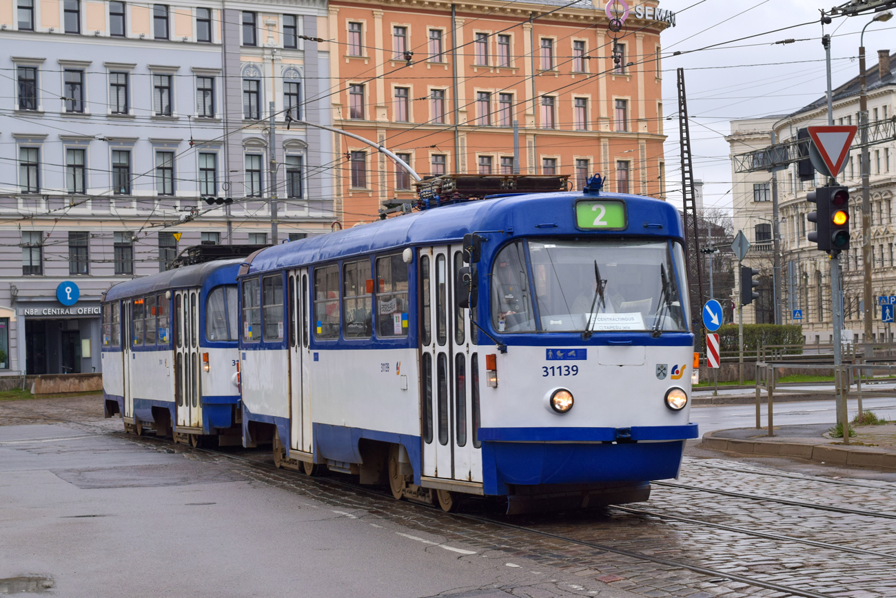 Рига, Tatra T3A № 31139